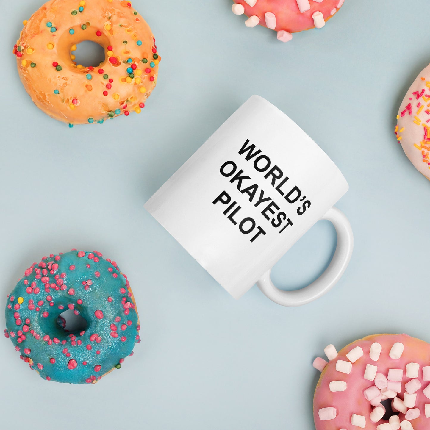 World's Okayest Pilot Mug