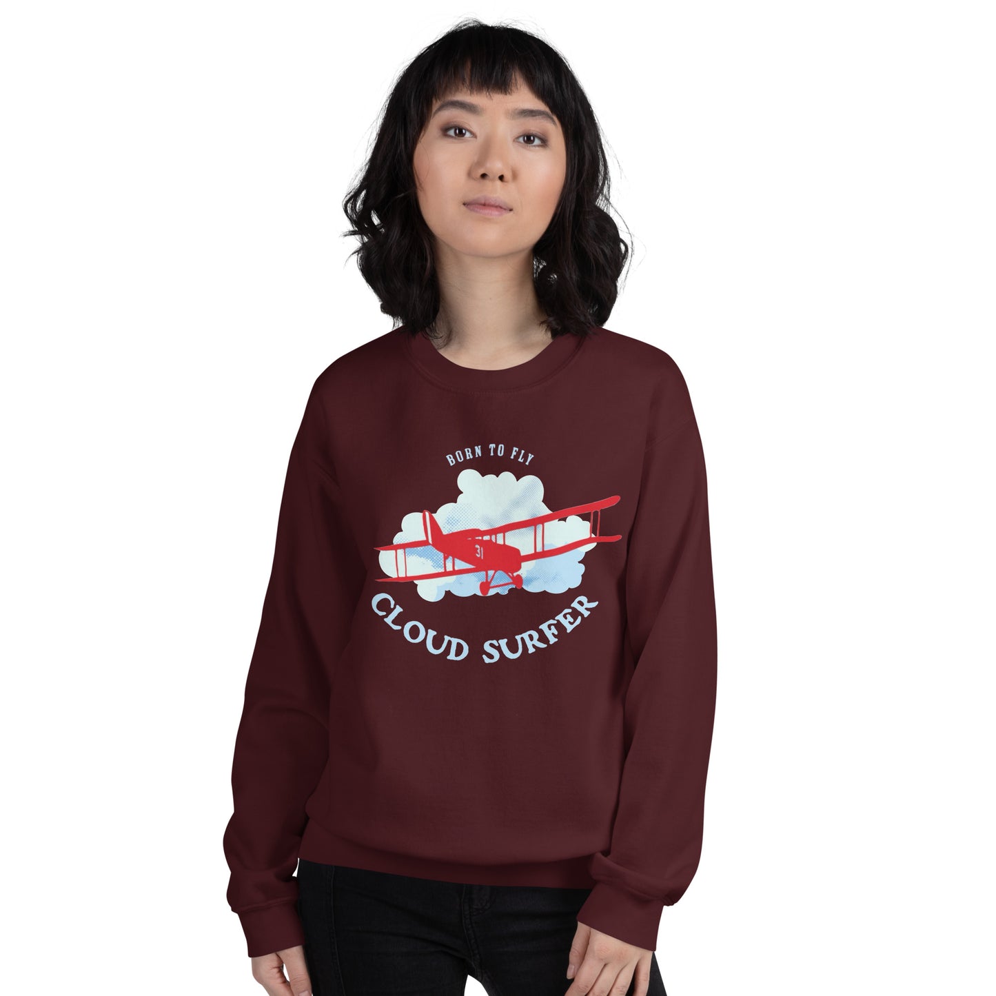 Cloud Surfer Women's Sweatshirt