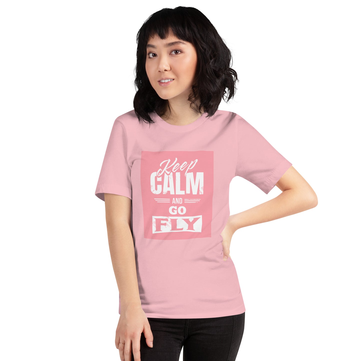 Women's Go Fly aviation t-shirt