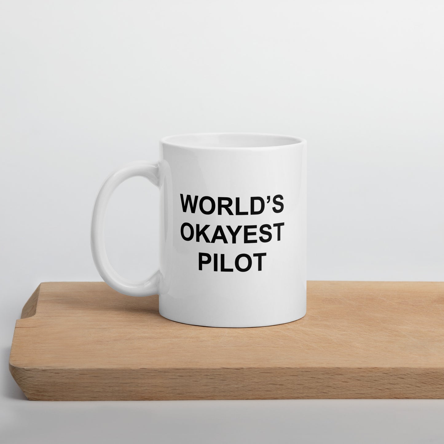 World's Okayest Pilot Mug