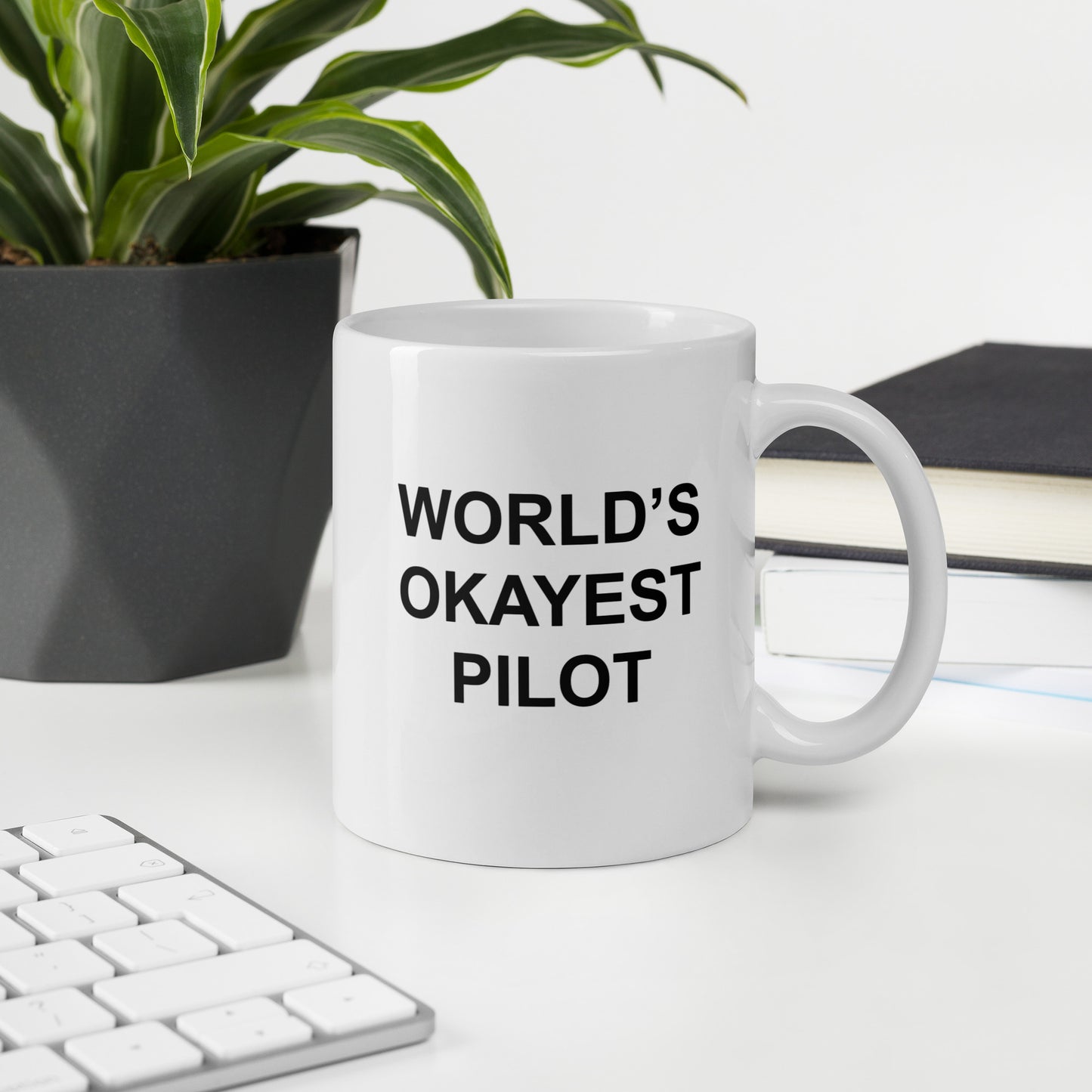 World's Okayest Pilot Mug