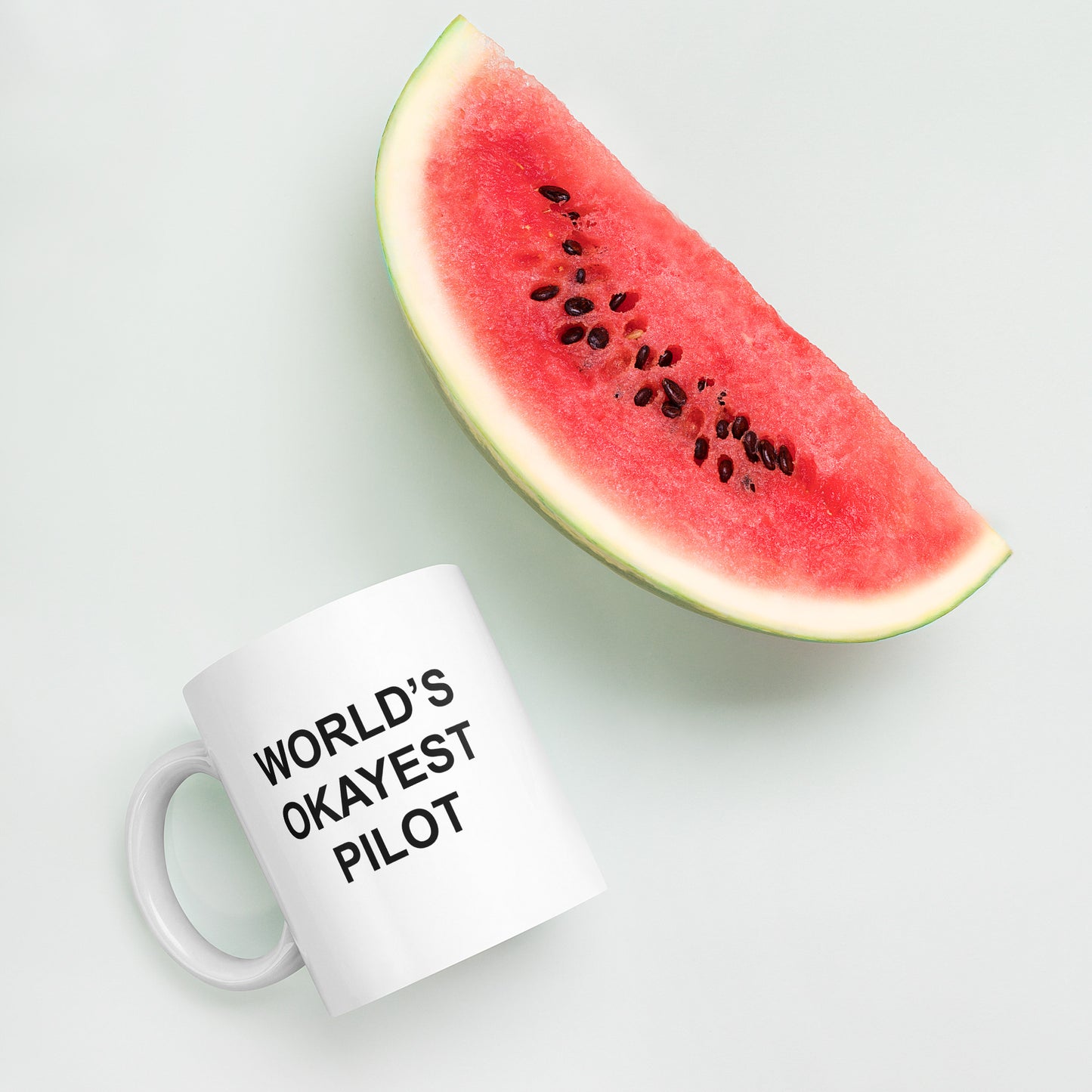 World's Okayest Pilot Mug