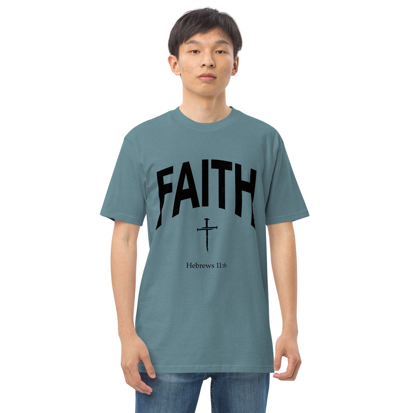 Faith Men’s premium tee