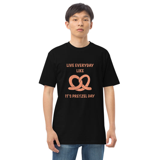 Pretzel Day Men’s premium tee