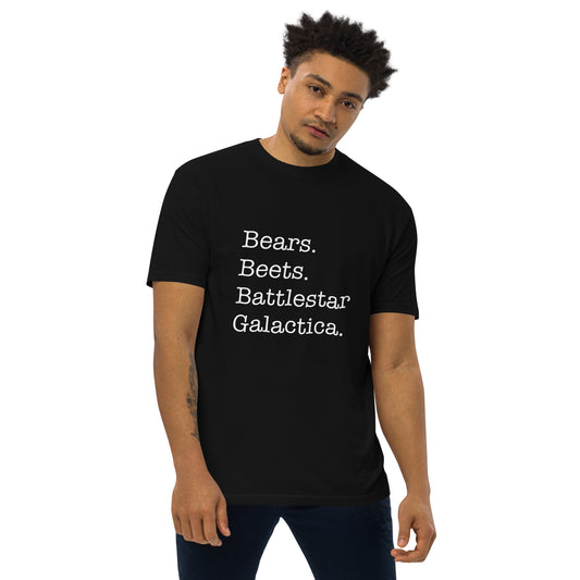 Bears, Beets Men’s premium tee