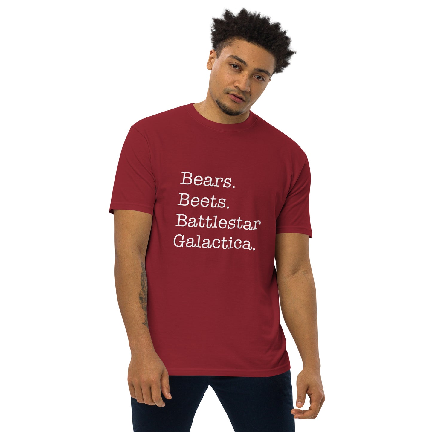 Bears, Beets Men’s premium tee