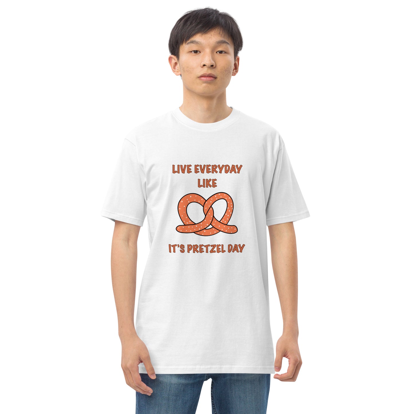 Pretzel Day Men’s premium tee