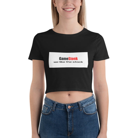 Gamestonk Women’s Crop Tee