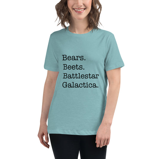 Bears, Beets Women's T-Shirt